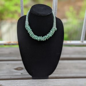 Bohemian African Style Choker Necklaces - Green